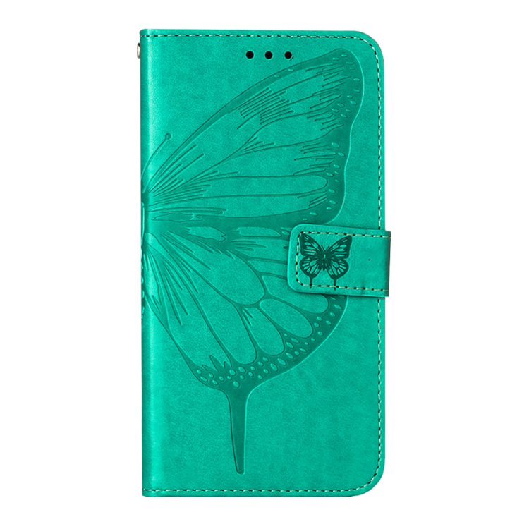 Preklopna torbica Samsung Galaxy S23 FE, WLGO-Butterfly, turkizna