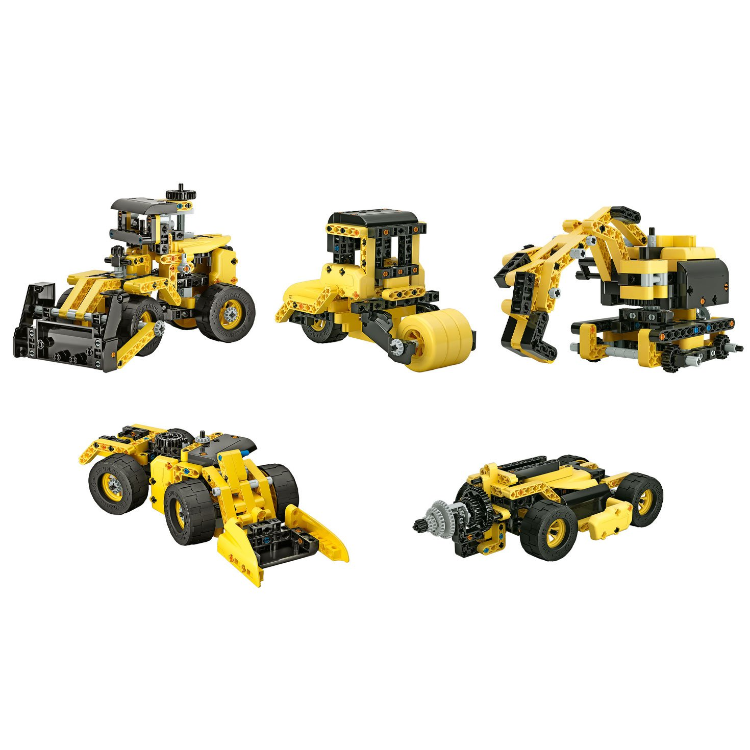 Sestavljiv set buldožer Clementoni Mechanics 17374