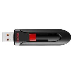 USB ključ 64 GB, Cruzer Glide, SanDisk, USB 2.0, črno-rdeč, drsni priključek_1