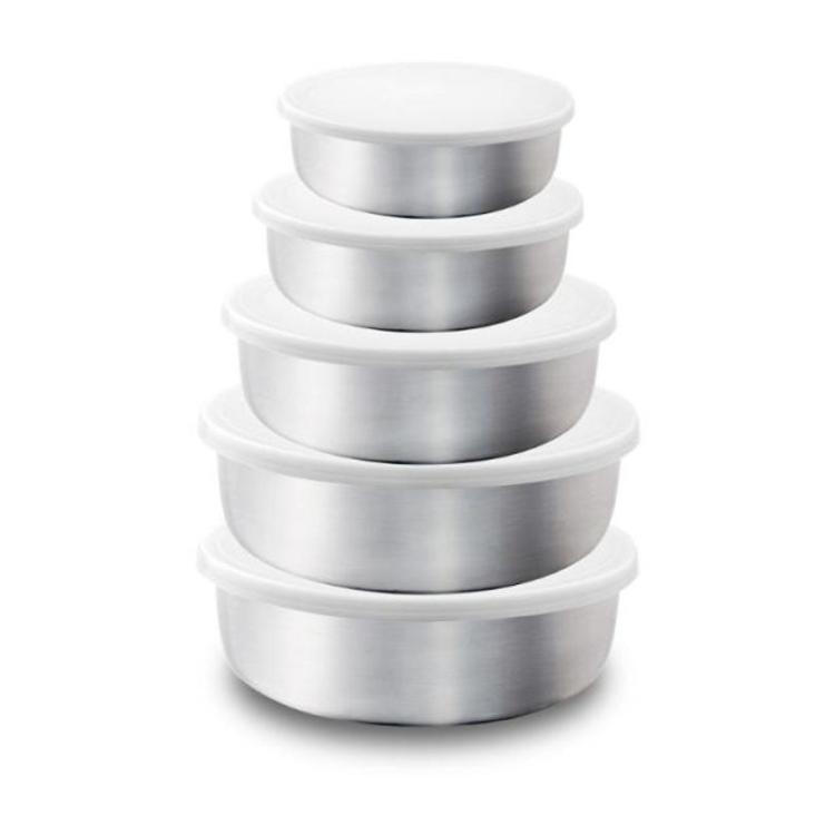 Set 5 posod iz nerjavečega jekla Sogo COC-SS-17315