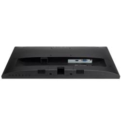 Zadnja stran ASUS monitorja z vidnimi priključki HDMI, VGA in napajalnim vhodom.