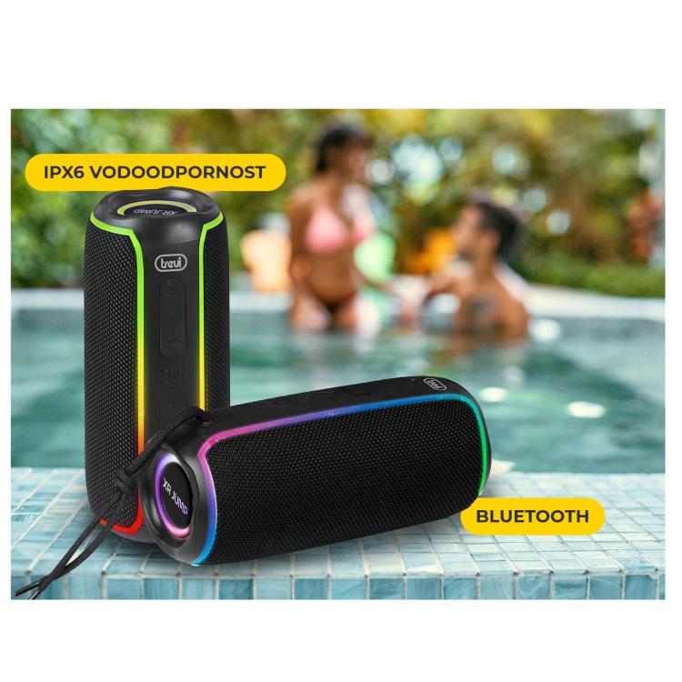 Trevi Bluetooth prenosni zvočnik XR JUMP 8A30, črn_3