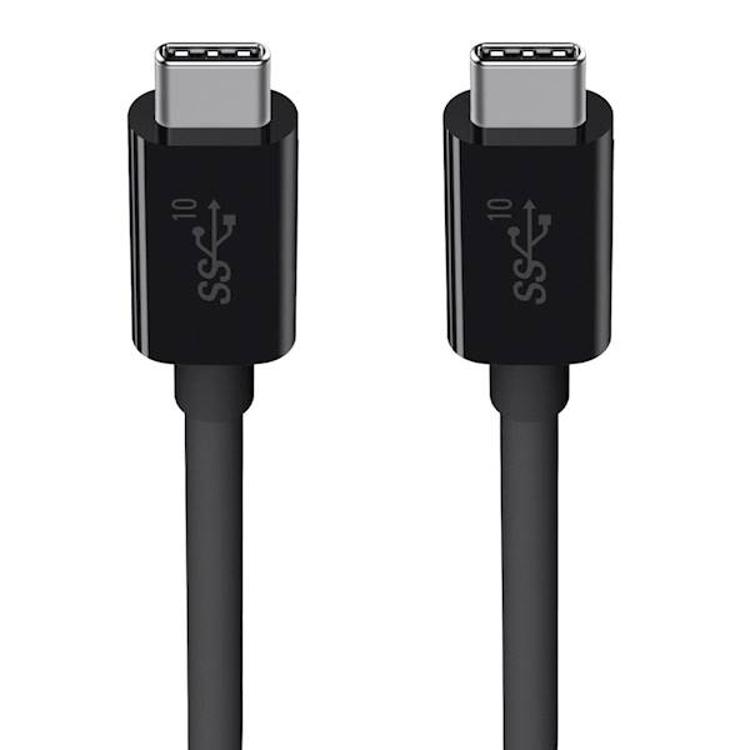 Podatkovno-polnilni kabel USB-C - USB-C, Belkin Boost charge, 1 m, črn_1