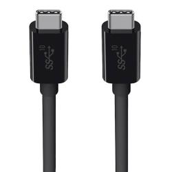 Podatkovno-polnilni kabel USB-C - USB-C, Belkin Boost charge, 1 m, črn_1