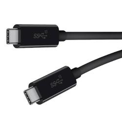 Podatkovno-polnilni kabel USB-C - USB-C, Belkin Boost charge, 1 m, črn_2