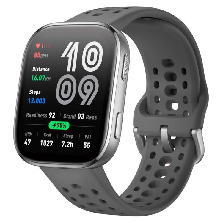 Pametna ura Amazfit Bip 6  AMOLED zaslon, GPS, siva