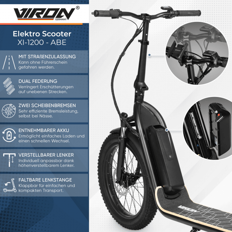 Električni skiro Viron XI-1200-S