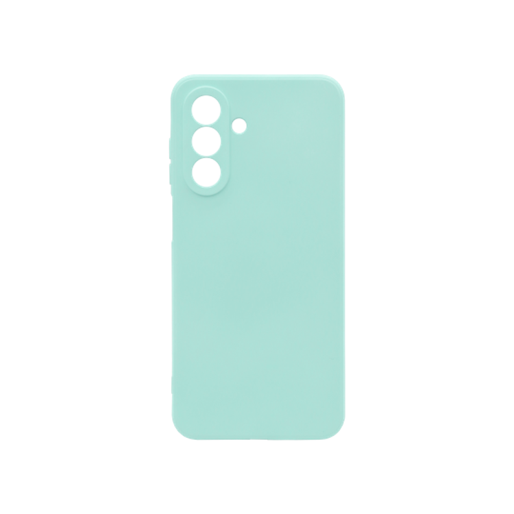 Mint zelen mat silikonski ovitek za Samsung Galaxy A27 5G z mehkim (soft touch) zaključkom in natančno oblikovanimi izrezi za kamero nudi zanesljivo zaščito ter prijeten oprijem.
