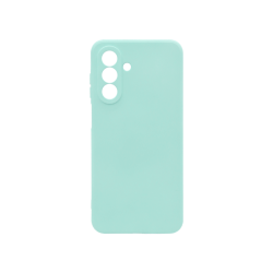 Mint zelen mat silikonski ovitek za Samsung Galaxy A27 5G z mehkim (soft touch) zaključkom in natančno oblikovanimi izrezi za kamero nudi zanesljivo zaščito ter prijeten oprijem.