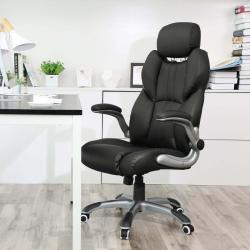 Pisarniški stol Songmics OBG65BK, črn