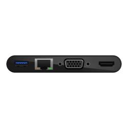 Multimedia HUB Belkin USB-C + Polnilec