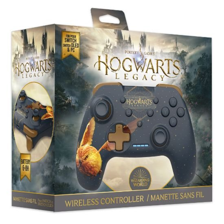 Brezžični kontroler Nintendo Switch Hogwarts Legacy, modra