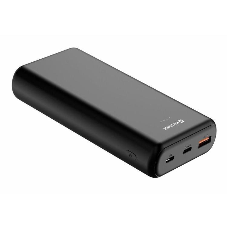 Prenosna baterija Swissten Power Line, 20.000 mAh, 20W PD
