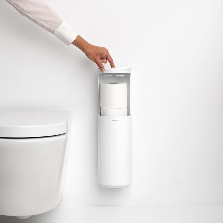 Tri delni kopalniški set Brabantia MINDSET, bel