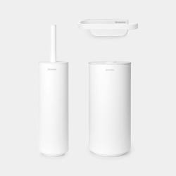 Tri delni kopalniški set Brabantia MINDSET, bel