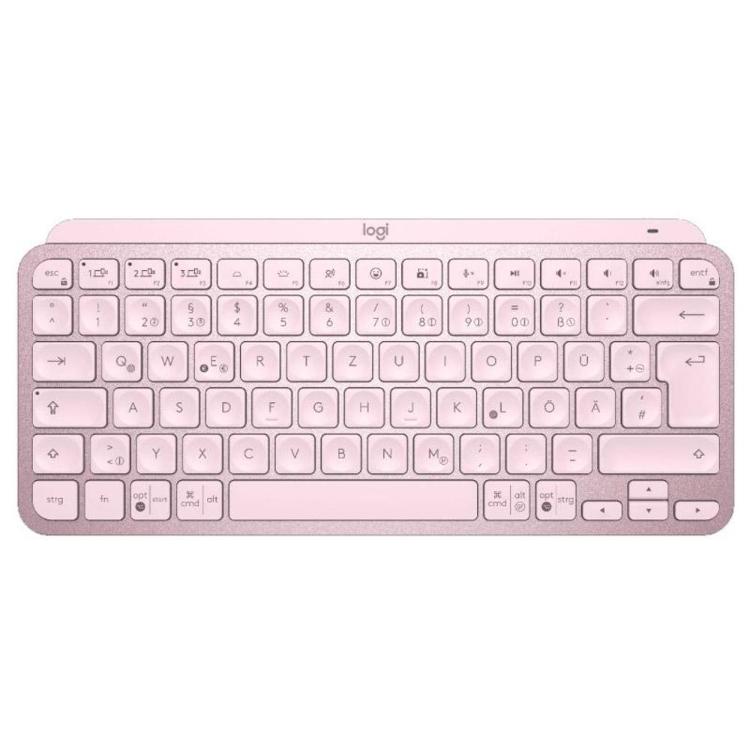 Brezžična tipkovnica Logitech MX Keys Mini, roza