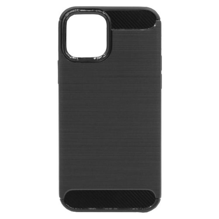 Apple iPhone 12 / 12 Pro, gumiran ovitek (TPU), A-Type črn_1