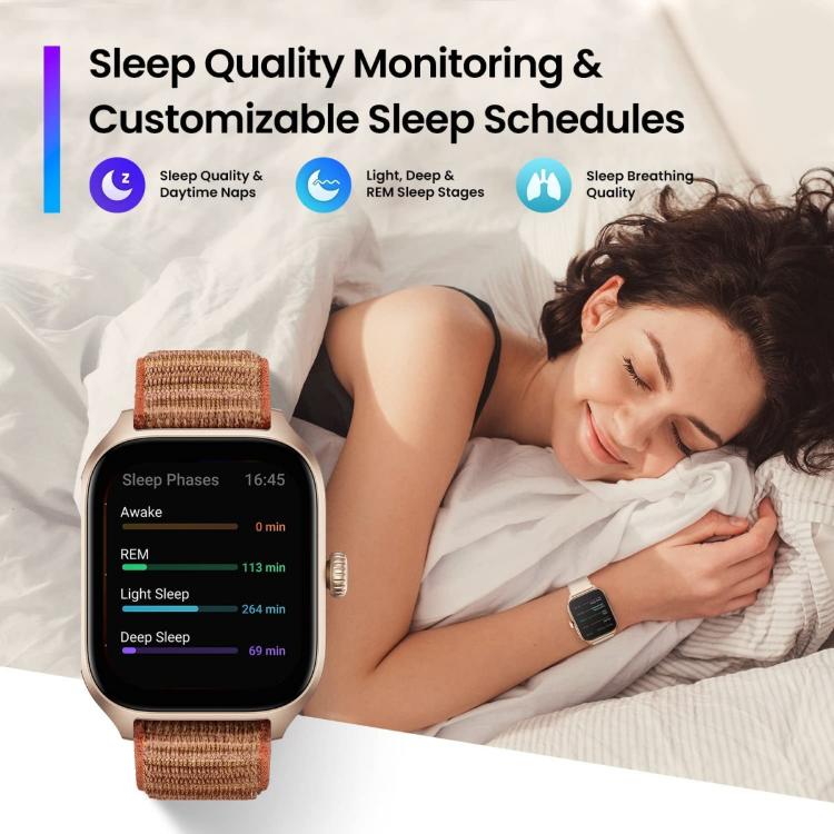 Pametna ura Amazfit GTS4, črna