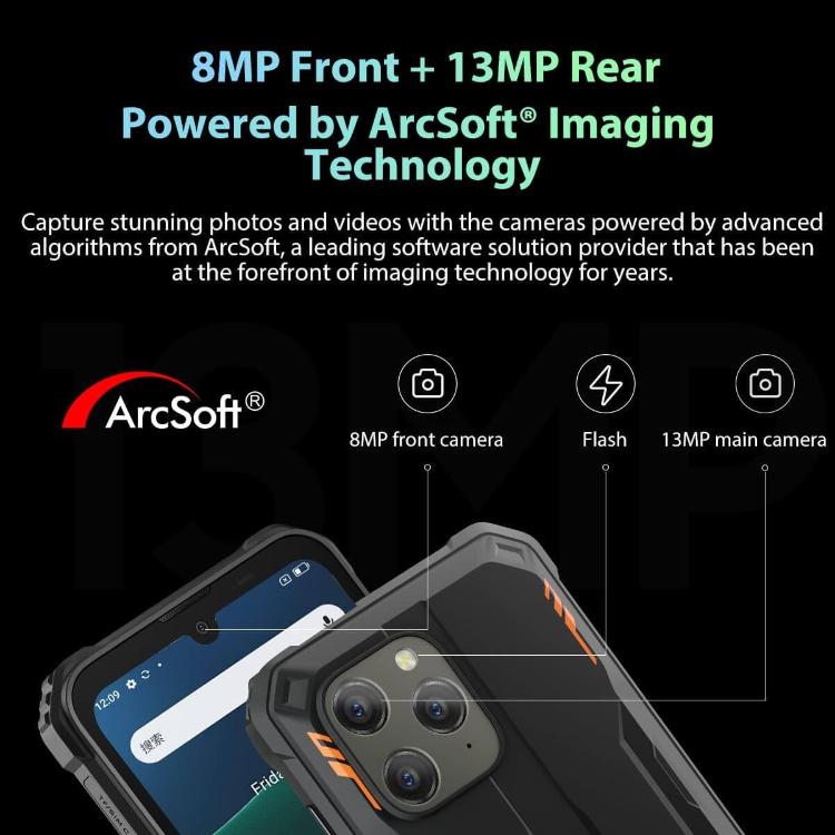 Pametni robustni telefon Blackview BV5300 PRO, 4/64 GB, črn
