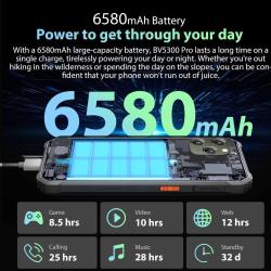 Pametni robustni telefon Blackview BV5300 PRO, 4/64 GB, črn