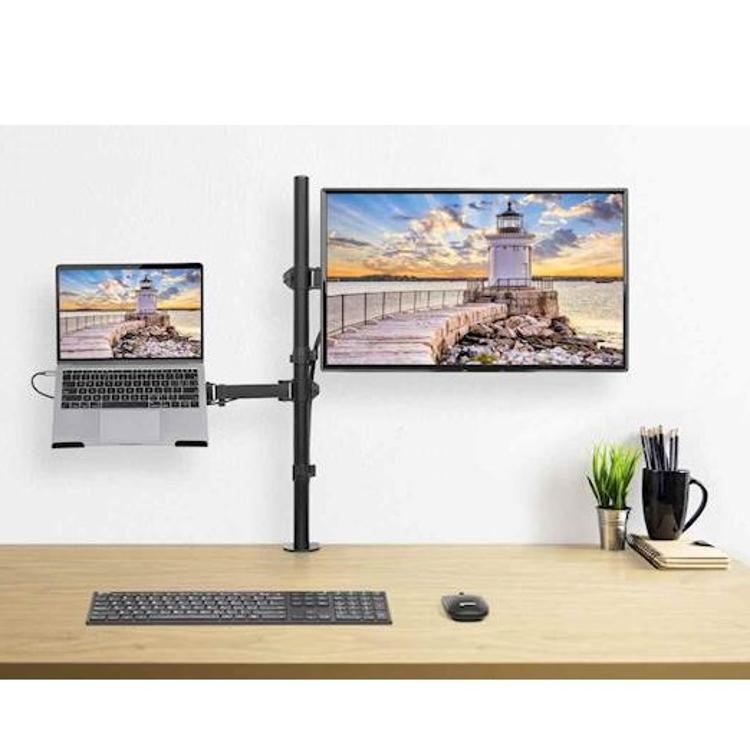 Namizni nosilec za monitor in prenosnik MANHATTAN (monitor 13"-32", 8kg