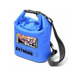 Vodoodporna torba CellularLine Extreme, 5 l, modra