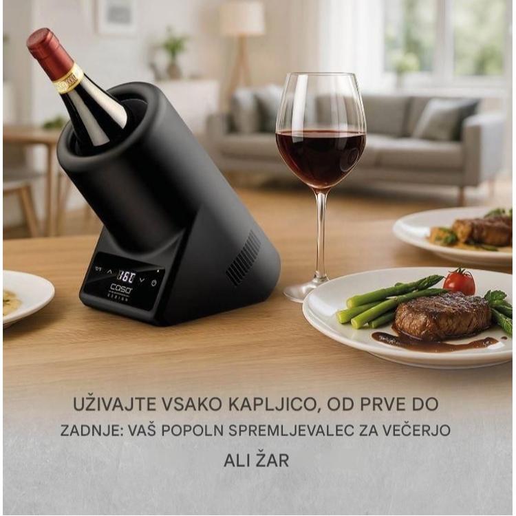 Sodobna vinska hladilna posoda je popoln spremljevalec večerij, druženj in gurmanskih doživetij.