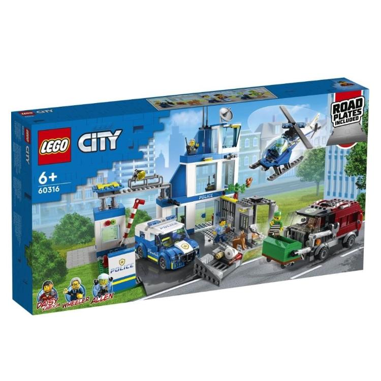 Lego City Policijska postaja- 60316 