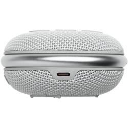 Prenosni zvočnik JBL Clip 4, Bluetooth, bela