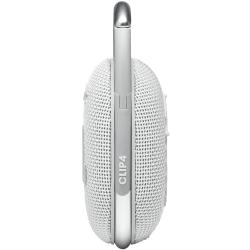 Prenosni zvočnik JBL Clip 4, Bluetooth, bela