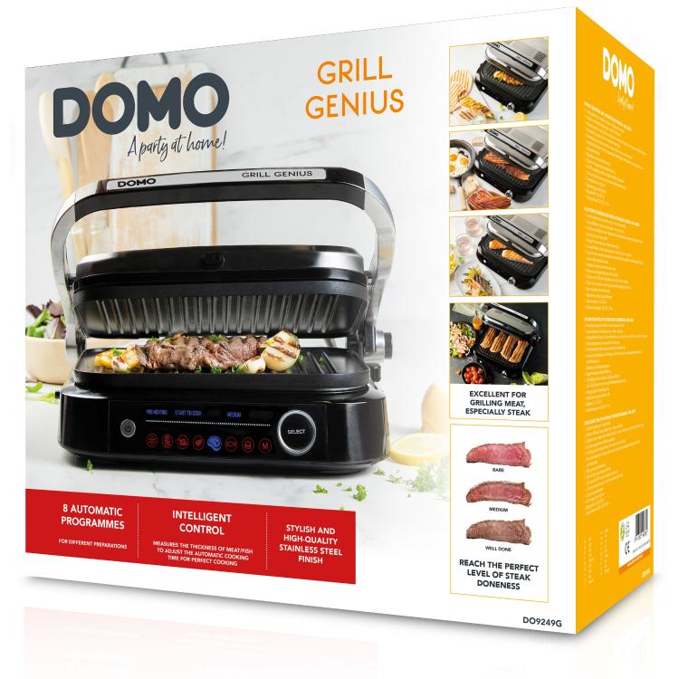 Kontaktni električni žar Domo Genius DO9249G