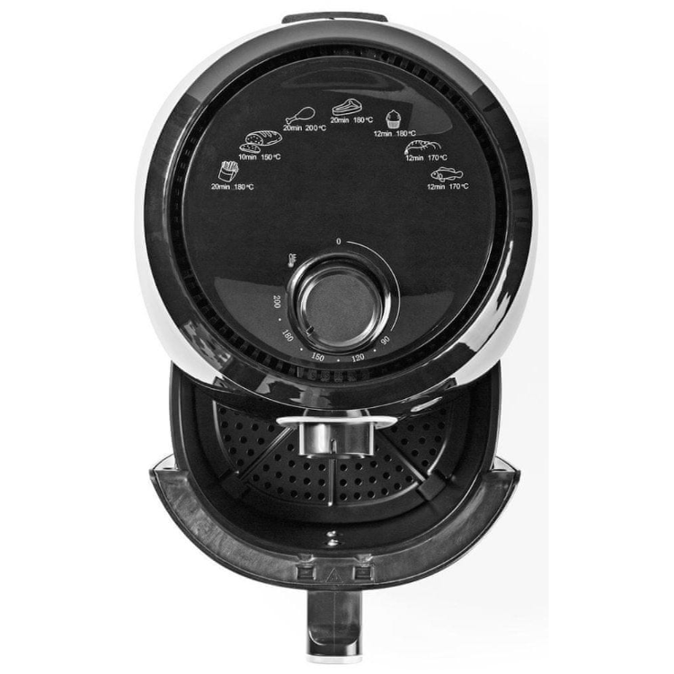 Cvrtnik na vroči zrak Nedis KAAF120FBK, 2,4l, 1000 W