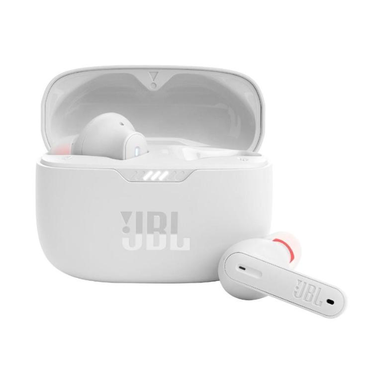 Slušalke JBL T230NC TWS, bele