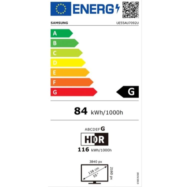 SAMSUNG Smart TV sprejemnik UE55AU7092_4