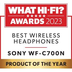 Brezžične slušalke Sony WFC700NW.CE7, bela