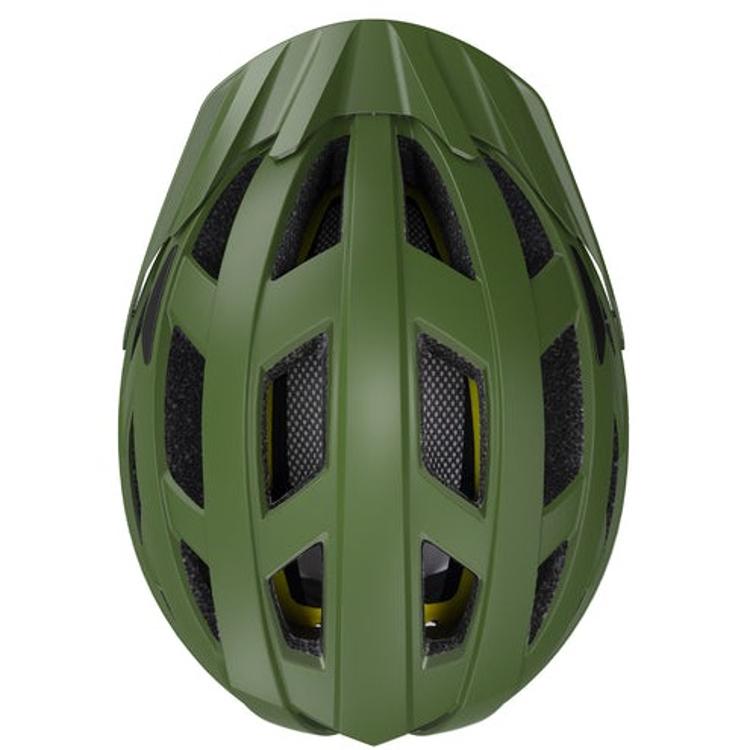 Kolesarska čelada Outdoor Master GEM, temno zelena