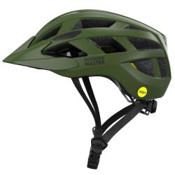 Kolesarska čelada Outdoor Master GEM, temno zelena