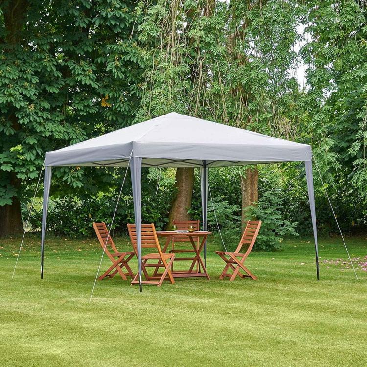 Paviljon VonHaus Pop-up, 3 x 3 m, siva