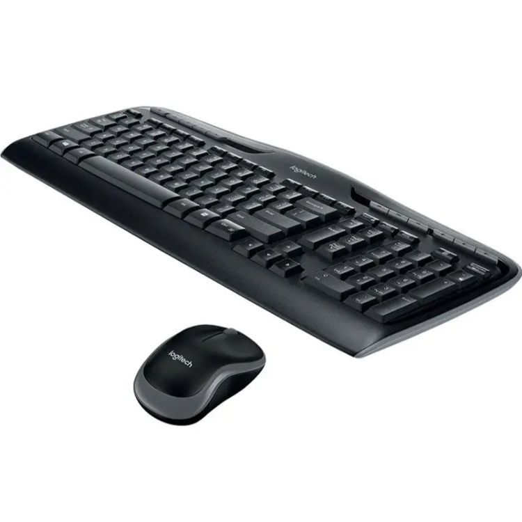 Brezžična tipkovnica Logitech MK330 + miška, črna_2
