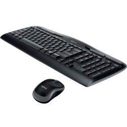 Brezžična tipkovnica Logitech MK330 + miška, črna_2
