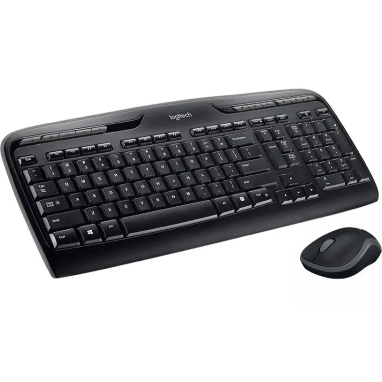 Brezžična tipkovnica Logitech MK330 + miška, črna_1