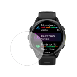 Zaščitno kaljeno steklo za Garmin Forerunner 970 (41 mm) z visoko prosojnostjo in natančnim prileganjem učinkovito ščiti zaslon pred praskami in poškodbami.