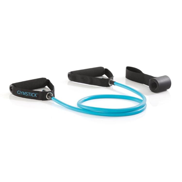 Elastična cev z ročajem-active workout tube w anchor, Gymstick