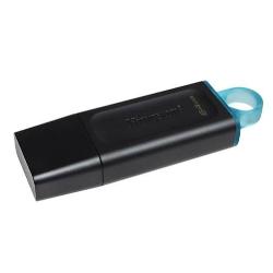 USB ključ Kingston 64GB DT Exodia, 3.2 Gen1, črn, s pokrovčkom