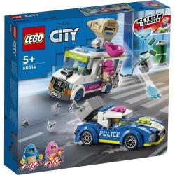 Lego City Policijski pregon sladoledarskega kombija- 60314 