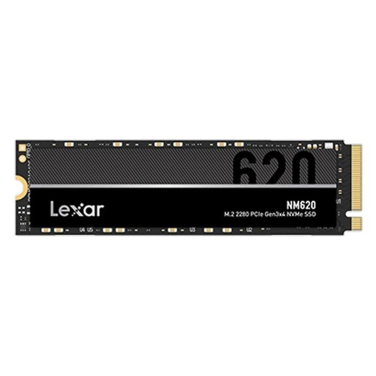 Lexar NM620 NVMe SSD v formatu M.2 2280 s podporo PCIe Gen3x4 za hitro nalaganje operacijskega sistema, aplikacij in iger.