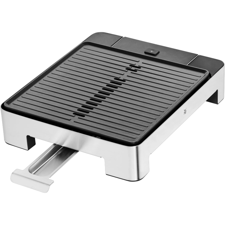 WMF namizni žar Lono Table Grill Quadro z odstranljivo rebrasto ploščo in izvlečnim pladnjem za maščobo
