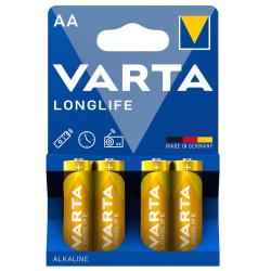 Baterijski vložek Varta LR06-1,5V 4/1 AA Longlife