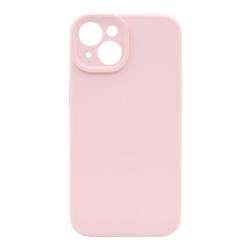 Silikonski ovitek (liquid silicone) za Apple iPhone 14, N-Soft, roza