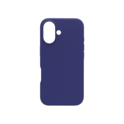 Silikonski moder ovitek za Apple iPhone 17 z mehkim (soft touch) zaključkom in natančnim izrezom za kamero